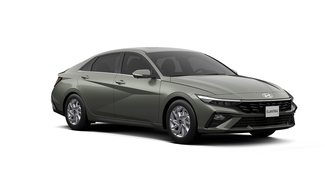 Hyundai Elantra VII Рест — Амазонский серый металлик