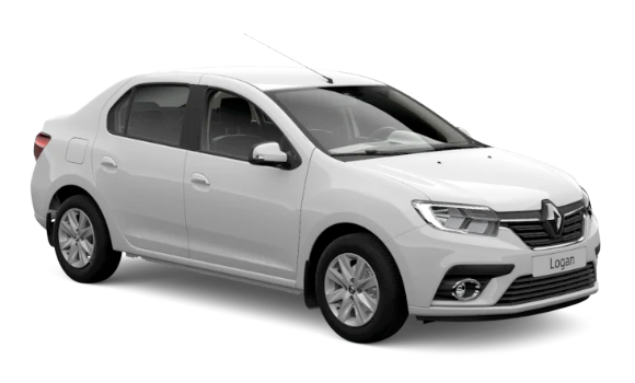 Renault Logan II Рест — БЕЛЫЙ ЛЕД