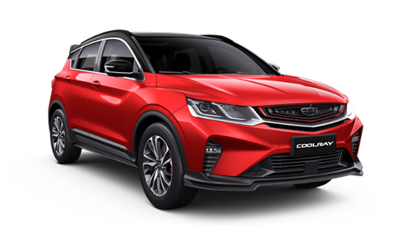 Geely Coolray I — Красный